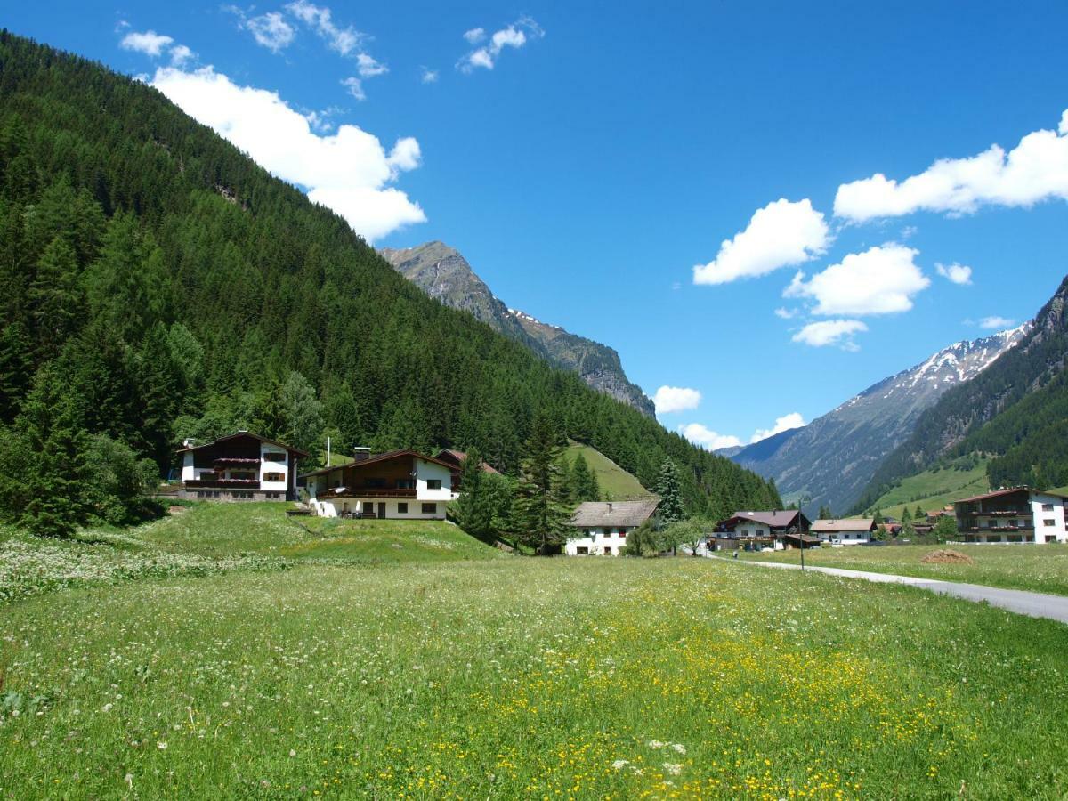Apartamento Haus Hubertus Sankt Leonhard im Pitztal Exterior foto