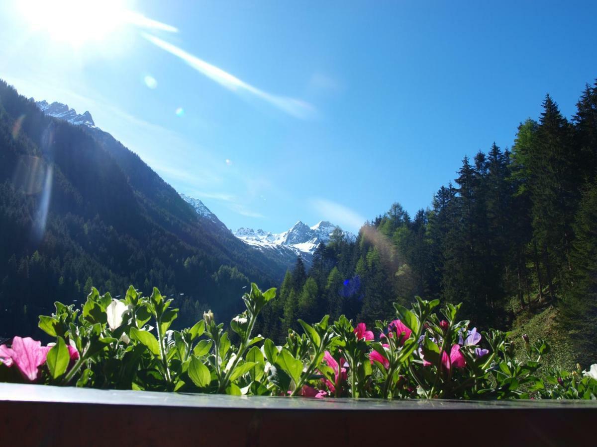 Apartamento Haus Hubertus Sankt Leonhard im Pitztal Exterior foto